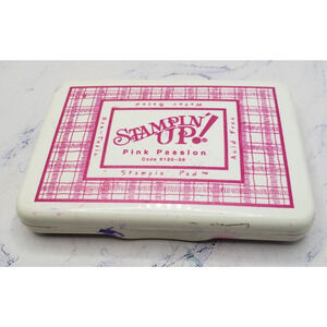 Stampin’ Up! Pink Passion Water Based Dye Ink Original Style Pad 38-107